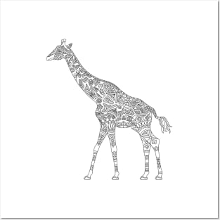 Giraffe Posters and Art